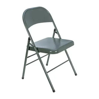 Chaise pliante de campagne US métal