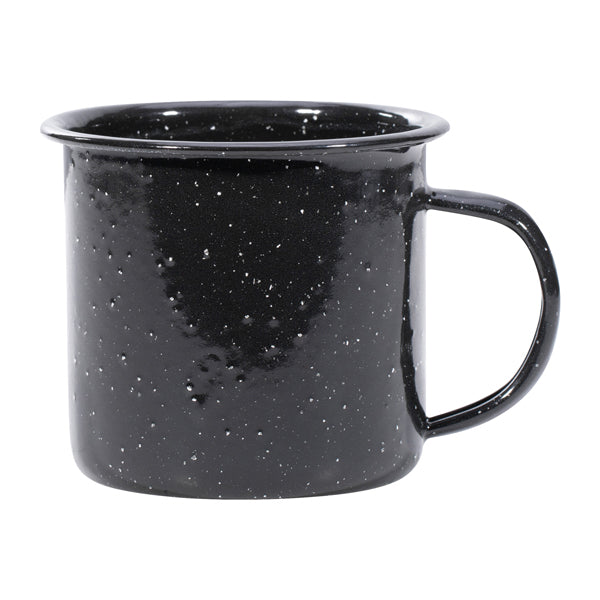 Tasse émaillée Western 350 ml bleue
