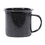 Tasse émaillée Western 350 ml bleue