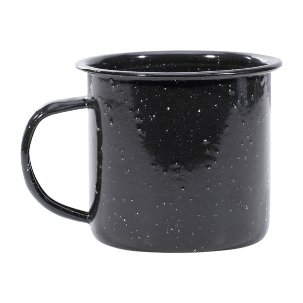 Tasse émaillée Western 350 ml bleue