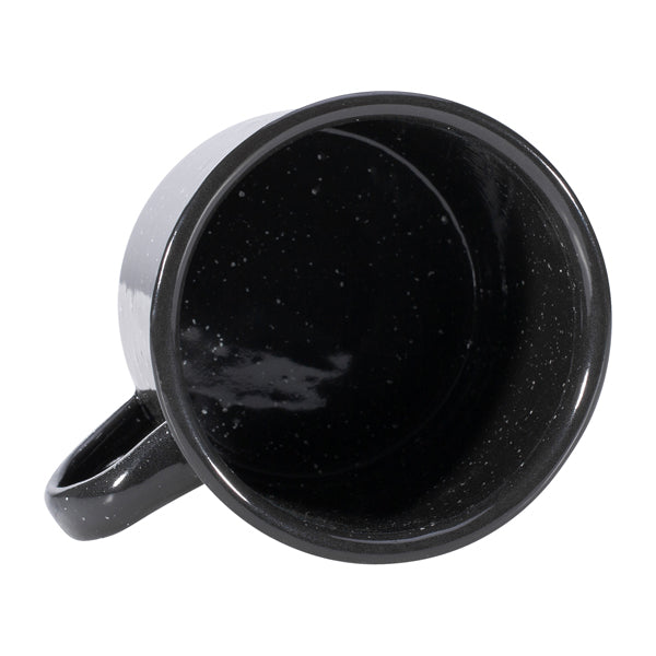 Tasse émaillée Western 350 ml bleue