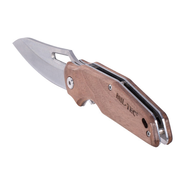 Couteau Wood avec lame en acier bois