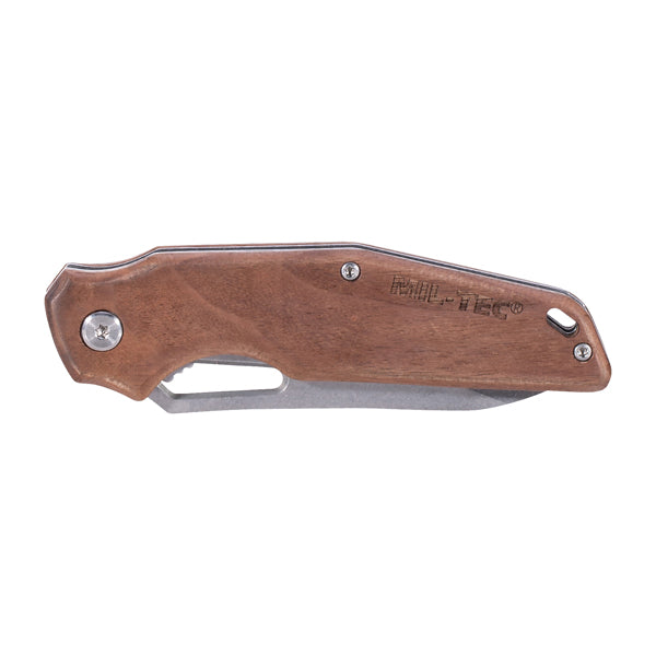Couteau Wood avec lame en acier bois