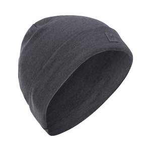 Bonnet Merino Heavyweight solid grey