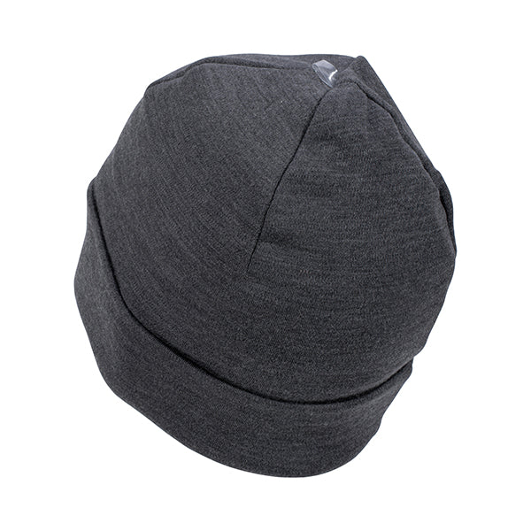 Bonnet Merino Heavyweight solid grey