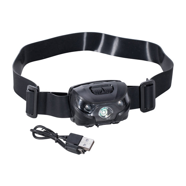 Lampe frontale rechargeable pivote