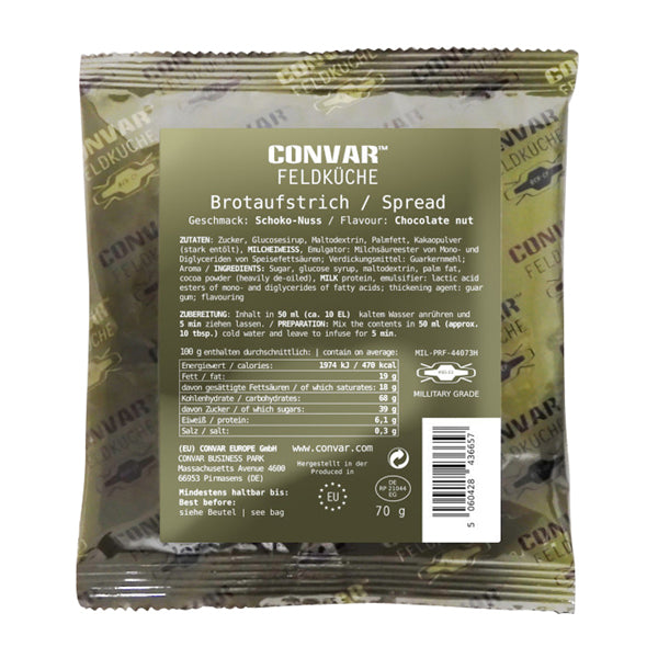 Convar Cuisine de Campagne Pâte à tartiner Chocolat-Noisette