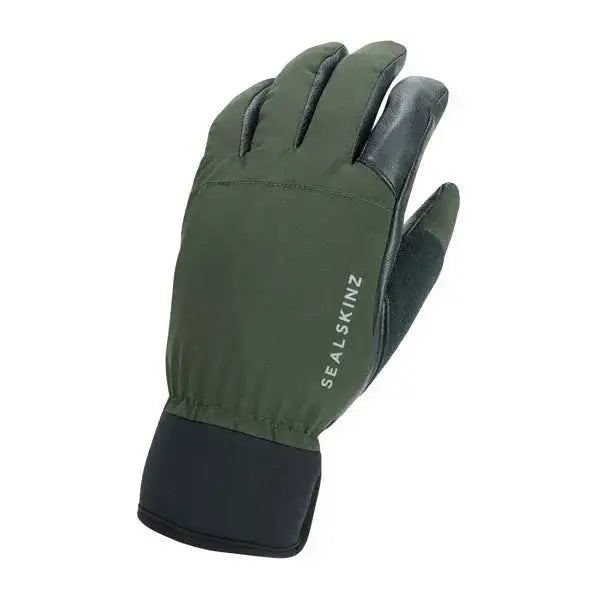 sealskinz-jagdhandschuhe-fordham-oliv-schwarz-ansicht-1