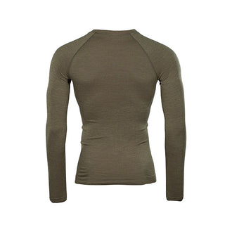 Longsleeve Merino Seamless stonegrey