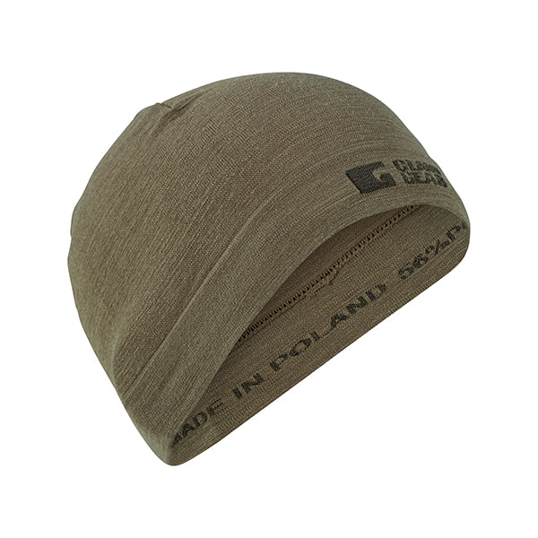 Beanie Merino Seamless stonegrey
