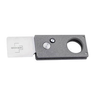 Böker Plus Couteau de poche Cigar Cutter argenté