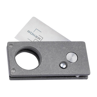 Böker Plus Couteau de poche Cigar Cutter argenté