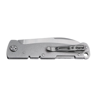 Böker Plus Couteau de Poche Atlas Backlock Droppoint argenté