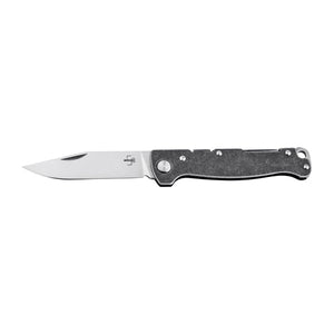 Böker Plus Couteau de Poche Atlas Backlock Clippoint argenté