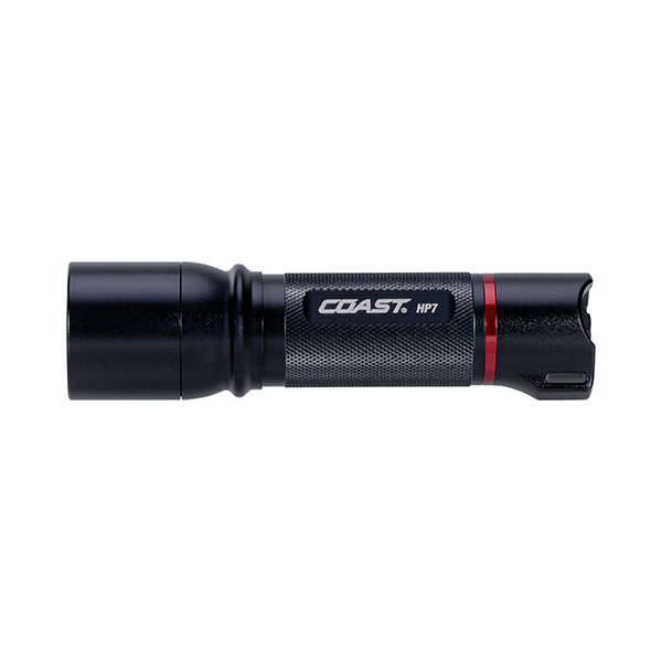Lampe torche HP7 730 Lumens noir rouge
