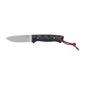 Couteau Outdoor Pro noir argenté