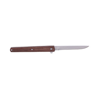Couteau pliant Slim avec manche en bois