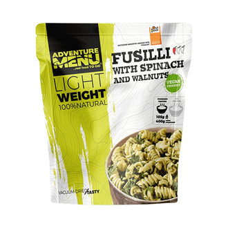 Lightweight Fusilli aux épinards et aux noix