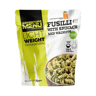 Lightweight Big Fusilli aux épinards et aux noix