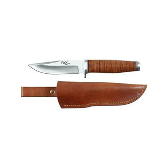 Couteau de camp Ranger 11 avec manche en cuir et étui