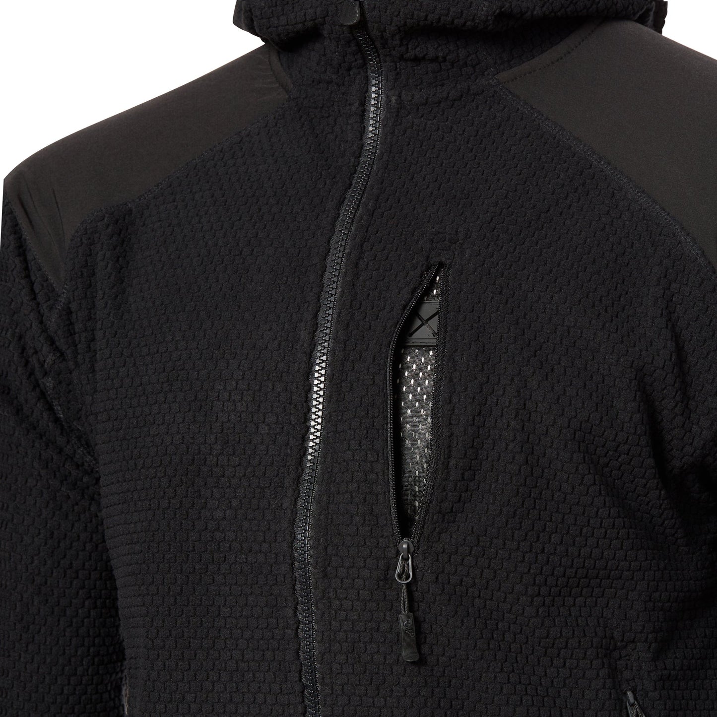 Veste Alpha Hoodie Grid Fleece