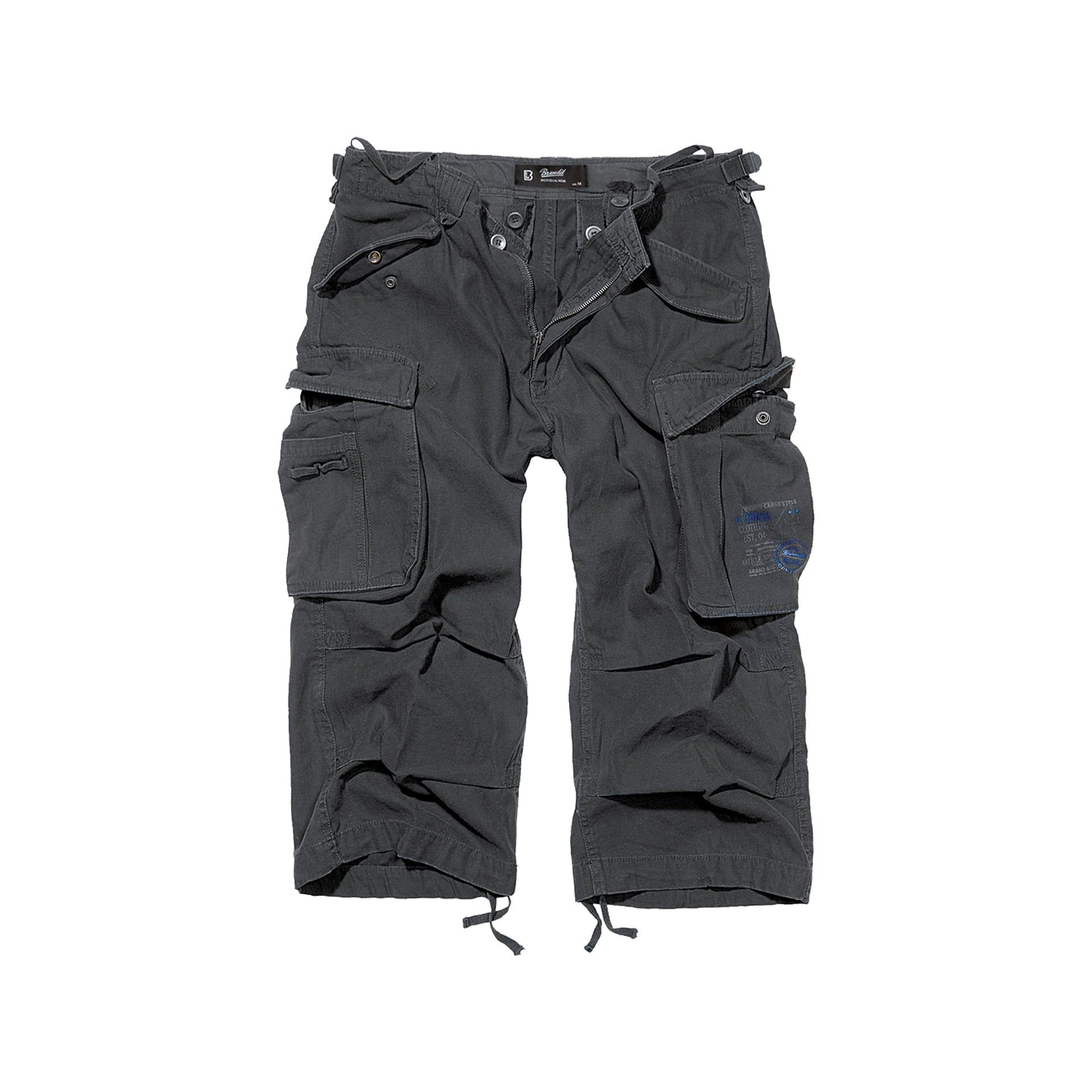 Short 3/4 Industry Vintage anthracite