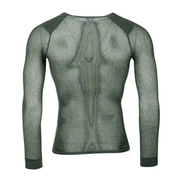 brynje-shirt-super-thermo-mit-schultereinlage-gruen-ansicht-2