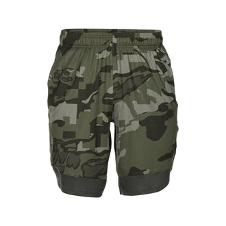 Short Train Stretch Camo baroque green