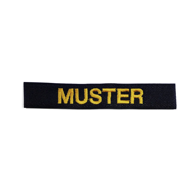 Lot de 5 rubans porte-nom Navy