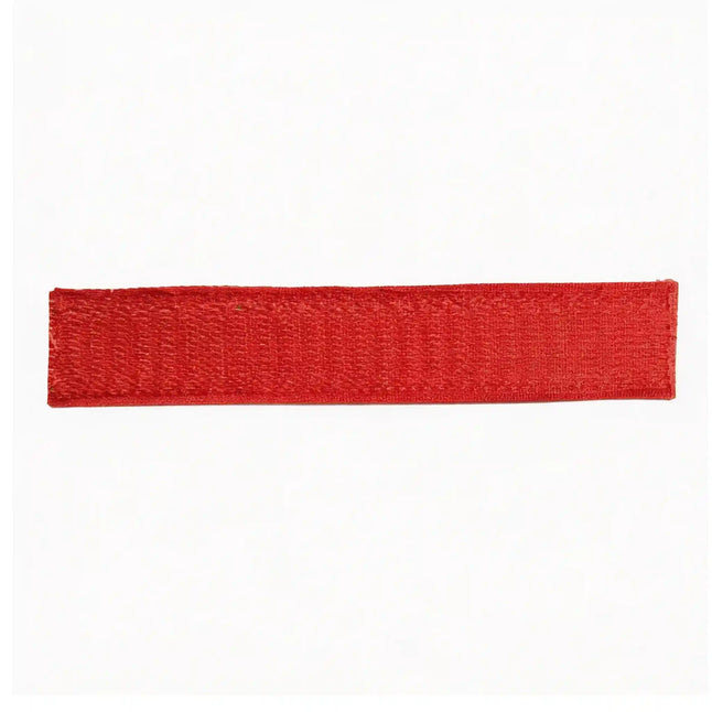 Étiquettes de nom Lot de 5 Rouge
