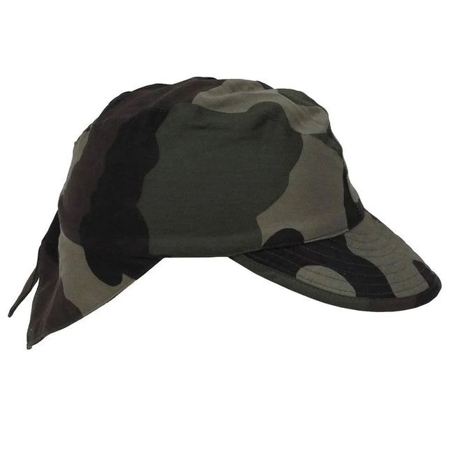 Franz. casquette de terrain OM camouflage d'occasion
