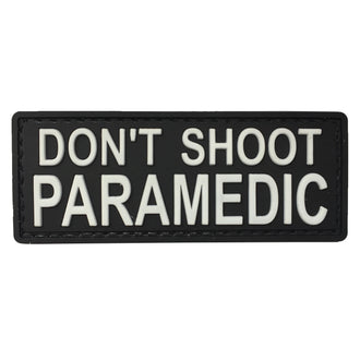 Ecusson 3D Don't Shoot Paramedic