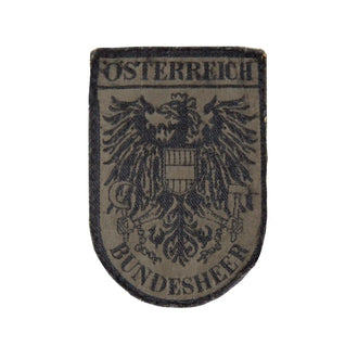 Insigne de nationalité ÖBH Bundesheer tissé, d’occasion