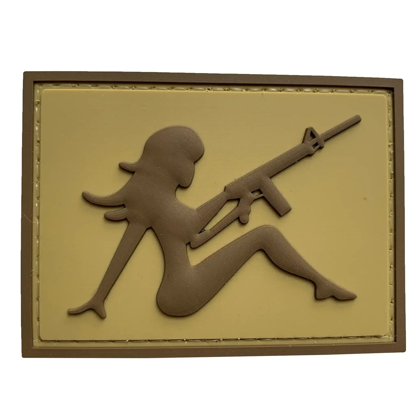 ASMC 3D Patch Girl with Rifle - ASMC
