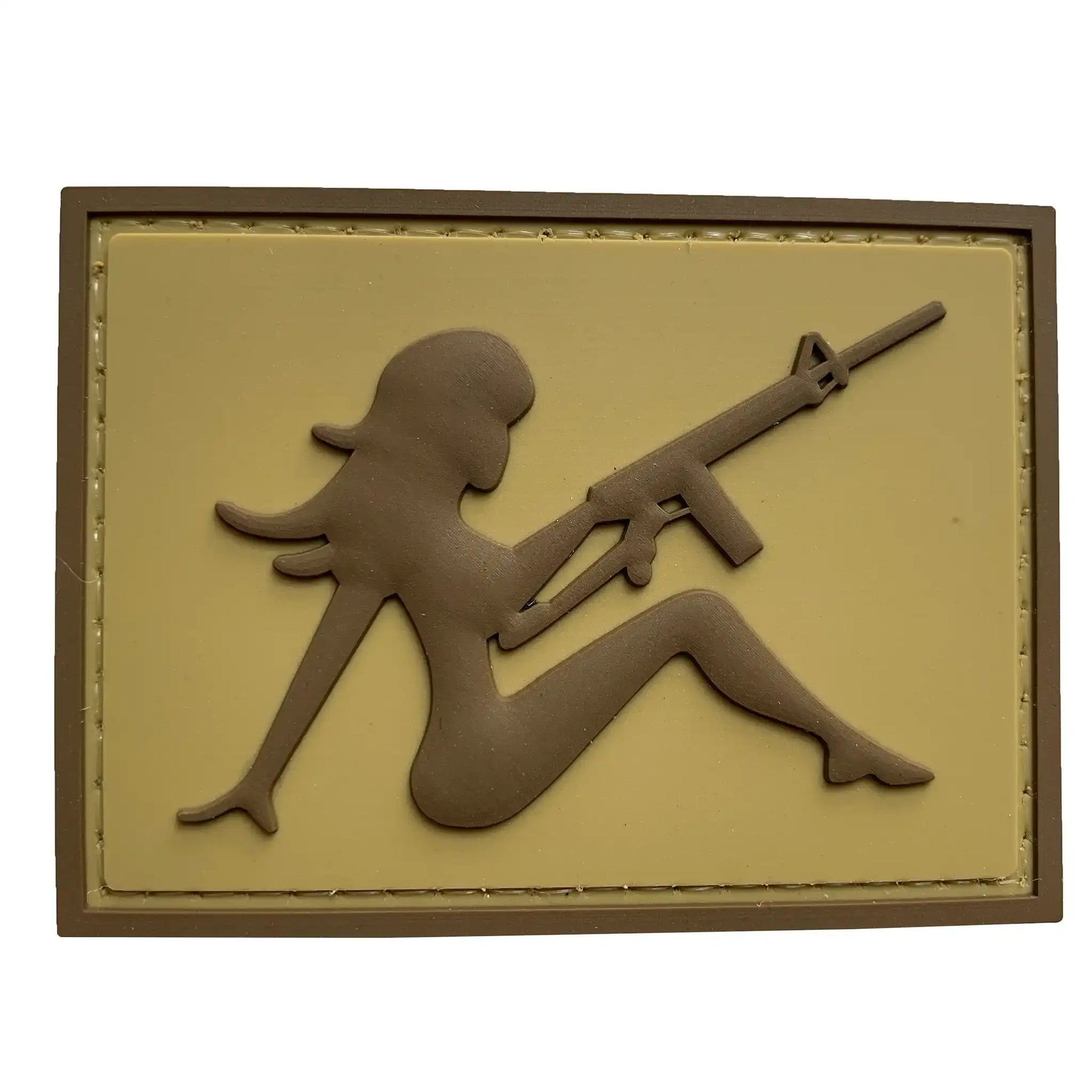 ASMC 3D Patch Girl with Rifle - ASMC
