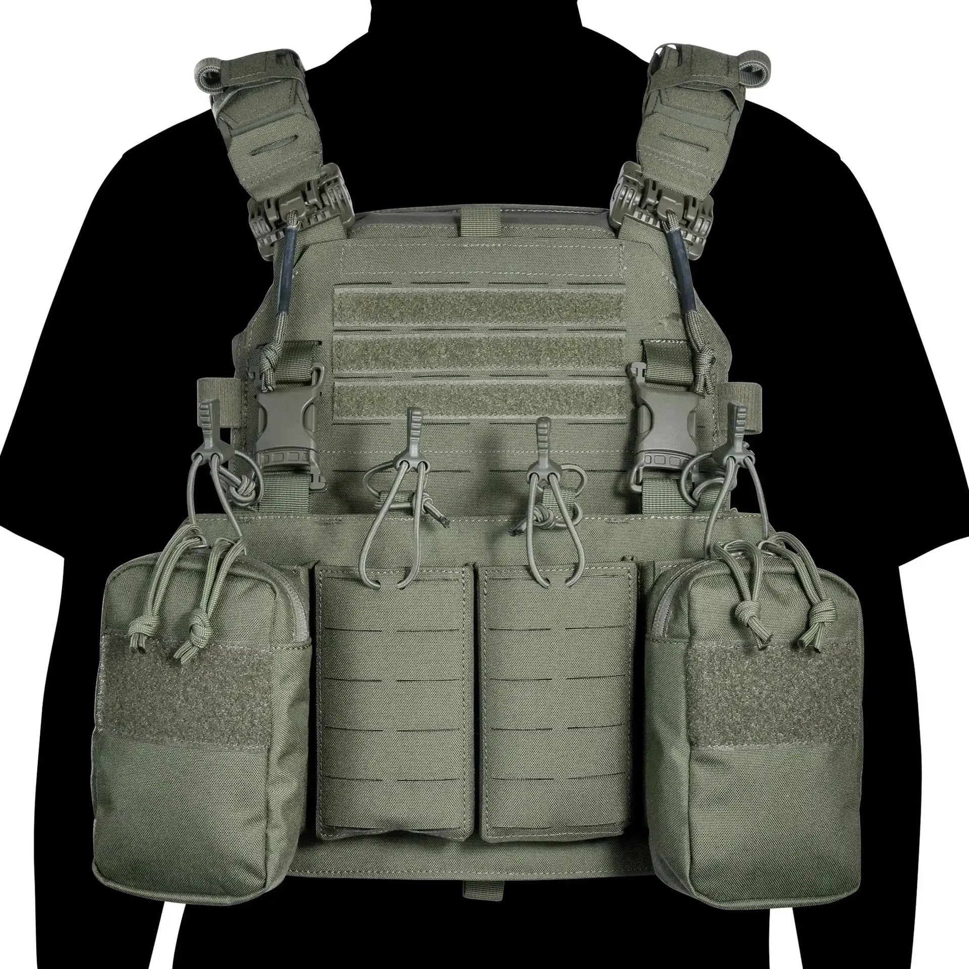 Tasmanian Tiger Chest Rig TT Modular Chest Rig 4xM4 - ASMC