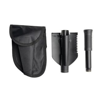 Mini Klappspaten mit Tasche Schwarz