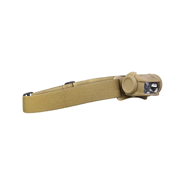 Lampe frontale LED 4 couleurs