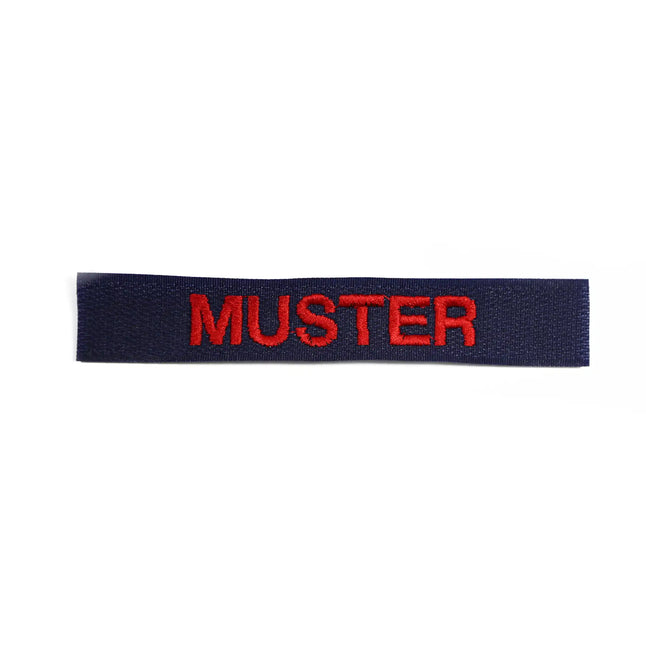 Lot de 5 rubans porte-nom Navy