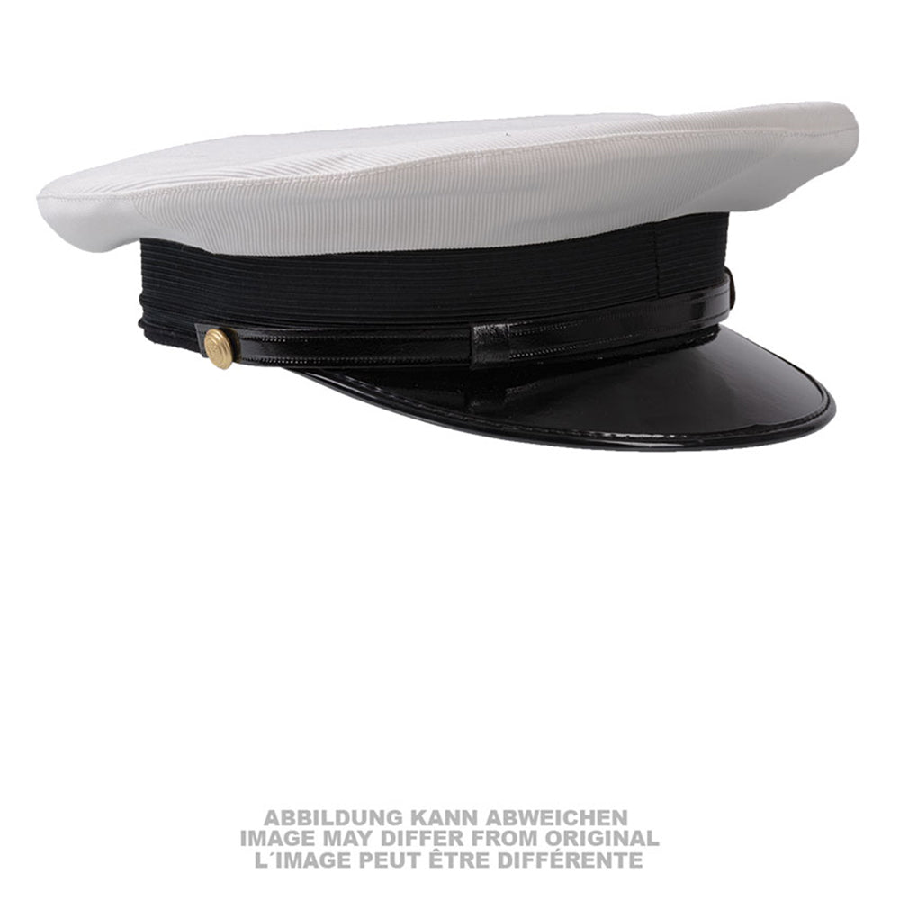 Casquette marine blanc comme neuf