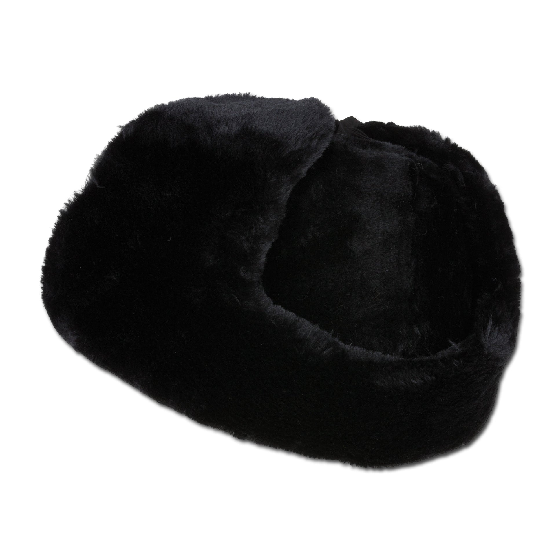 Chapeau de fourrure russe avec badge