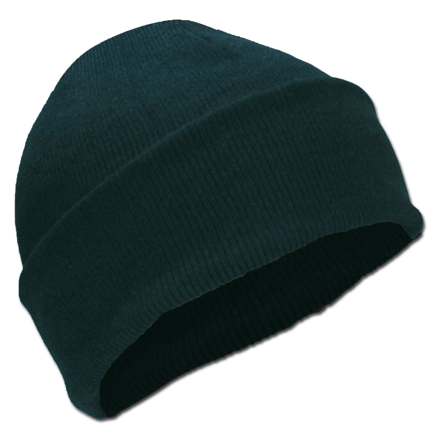 Bonnet en tricot roulé en Maille fine Polyacrylique