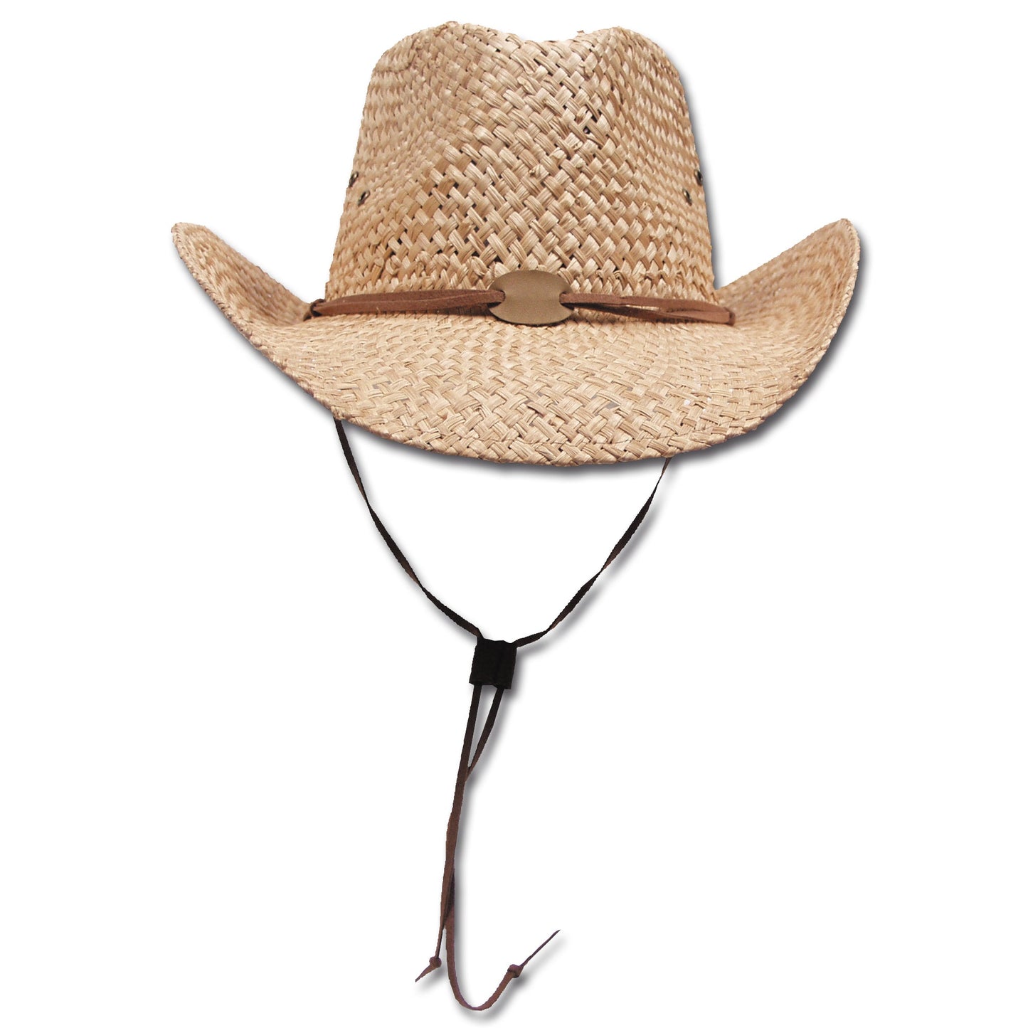 Chapeau de paille avec jugulaire