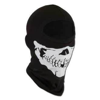 Cagoule 1 trou Skull noire