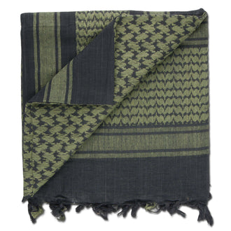 Shemagh noir olive