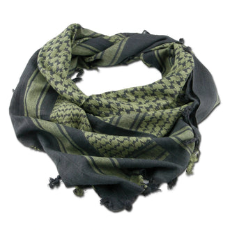 Shemagh noir olive