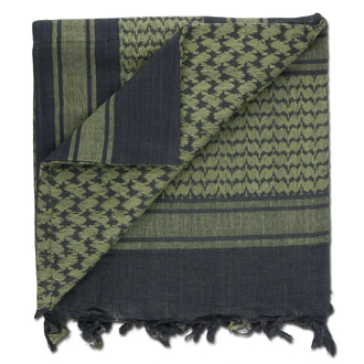 Shemagh noir olive