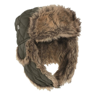 Bonnet d’hiver avec fourrure synthétique