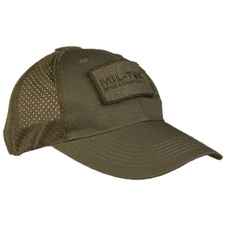Casquette de baseball avec empiècement en mesh