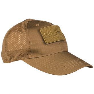 Casquette de baseball avec empiècement en mesh
